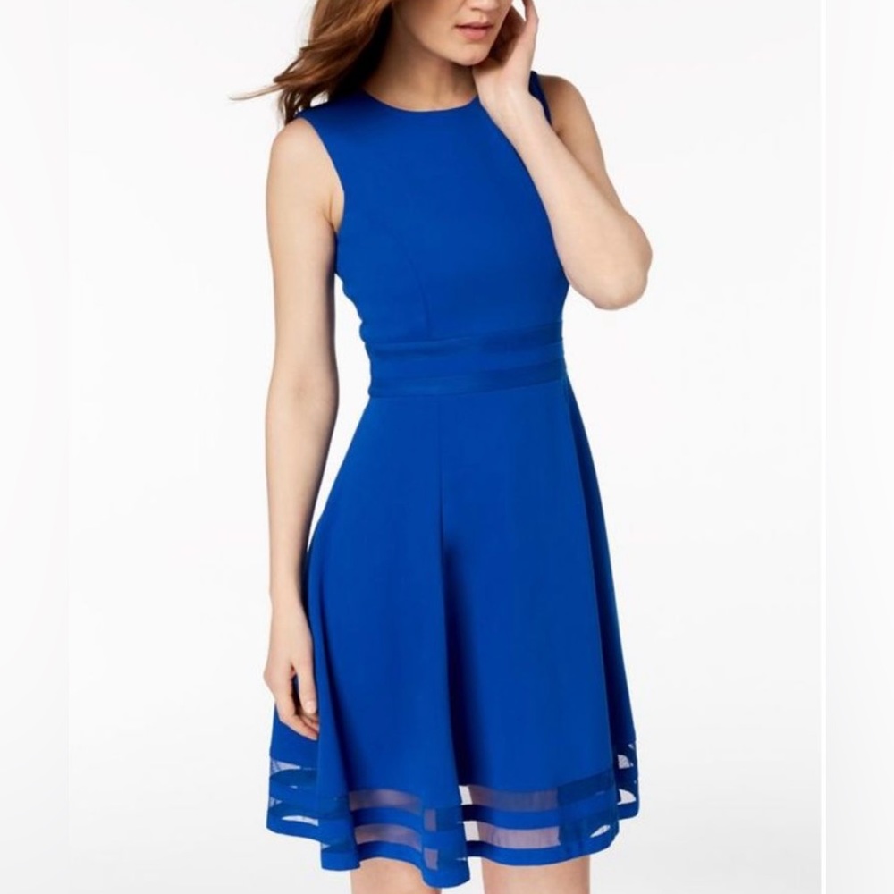 Calvin Klein Women's Fit and Flare Dress